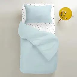 Набір простирадл на резинці Cosas LIGHT BLUE & STAR 60х120х12 см (SetSheet_LightBlue_StarGrey_120x60) - мініатюра 6