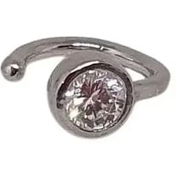 Срібна сережка-кафф на хелікс Umax. 7044U