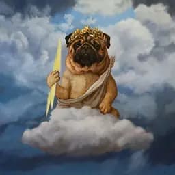 Картина постер на полотні BrushMe Юпітер