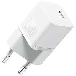 Мережевий зарядний пристрій Baseus GaN5 Fast Charger Xiaomini 1C 20W EU CCGN050102 White