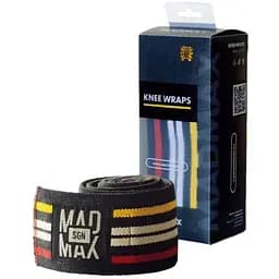 Бинти на коліна MadMax MFA-292 Knee Wraps Black (MFA-292-U)