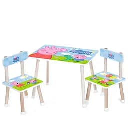 Детский Столик M 501-15 столешница 60 х 40 см, 2 стульчика
