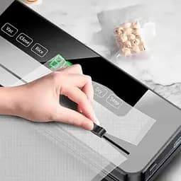 Вакууматор Rotex RVS-120-S SuperVac вакуумний пакувальник для вакуумного пакування продуктів 120 Вт Чорний - мініатюра 5