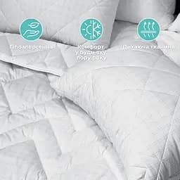 Подушка Ideia Antistatic Sleep 50х70 см чохол зі стібкою та блискавкою штучний пух у сумці 8-36060 - мініатюра 5