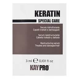 Сироватка з кератином для хімічно пошкодженого волосся KayPro Keratin 3 мл