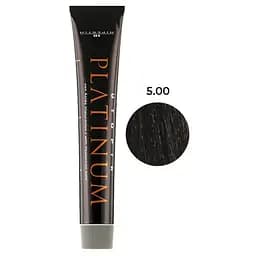 Професійна стійка крем-фарба для волосся Hipertin Platinum 5.00 світло-каштановий 60 мл