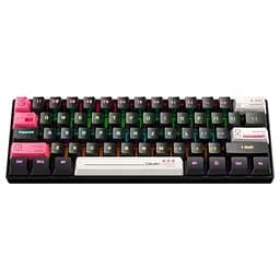 Игровая проволочная механическая клавиатура Onikuma G55 / Tea Switch / RGB / 60% / Black