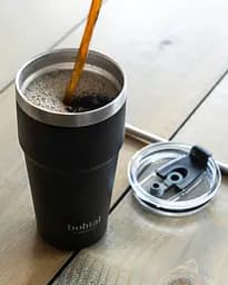 Бутылка Smart Shake Bohtal Insulated Travel Mug 600 мл, Black - мініатюра 5