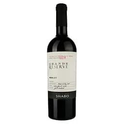 Вино Shabo Grande Reserve Мерло, красное, сухое, 13,6%, 0,75 л