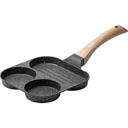 Сковорода для завтрака алюминиевая 19x19x2 см, серый Breakfast HP39571C