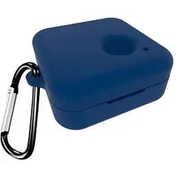 Чохол-накладка DK Silicone Candy Friendly з карабіном для Nothing Ear (1) (dark blue)