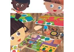 Настільна гра Headu Тактильне лото Монтессорі. Форми та контури (Montessori. Tactile Iotto for Kids: Shapes and Contours) (MU25374) - мініатюра 3