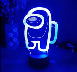 Нічник-світильник 3DАмонг Ас 3DTOYSLAMP 20х10 см osv0001144