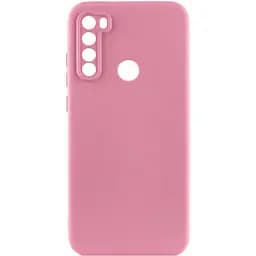 Чохол TPU Getman Liquid Silk Full Camera для Xiaomi Redmi Note 8T Рожевий / Pink