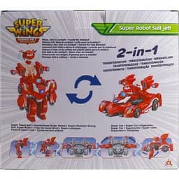 Ігровий набір Super Wings Super Robot Suit Джетт (EU770351) - мініатюра 5