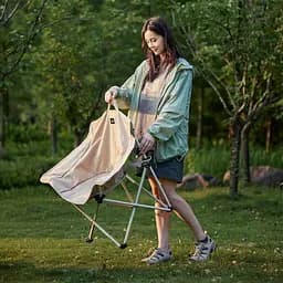 Складаний туристичний стілець Naturehike CNH23JU13002 (Графіт) - мініатюра 7