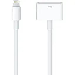 Перехідник Apple Lightning To 30-Pin Adapter кабелем 20 см MD824
