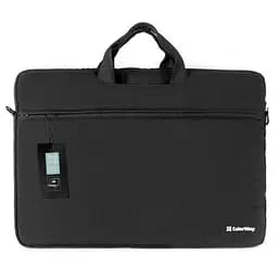 Сумка для ноутбуків ColorWay Сумки для ноутбуків 17.3" Casual Black (CW-LBC173-BK) - мініатюра 2