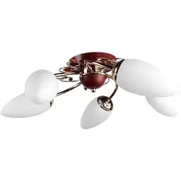 Люстра стельова Brille класична E27 60W BR (LK-410C/5)