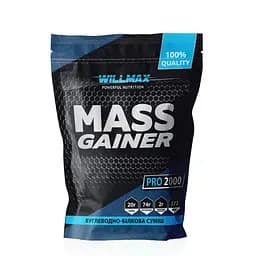 Гейнер Willmax Mass Gainer, 2 кг - Банан
