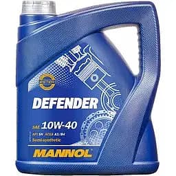 Олива моторна Mannol Defender 10w-40 SN/SM/CF 4 л (156564)