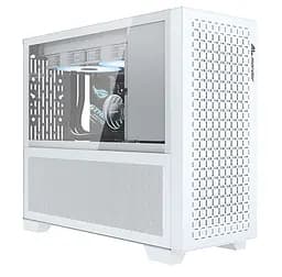 Корпус Almordor Sparkle 170M Matx Lite White без БЖ Mini Tower для Micro ATX / Mini ITX 2xUSB 3.0 макс. CPU - 145 мм / VGA - 360 мм / PSU - 160 мм бічна панель із загартованого скла (ALS170MMLWH)