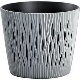 Горщик для рослин Prosperplast Sandy Round 3 л сірий (DSR190-405U)