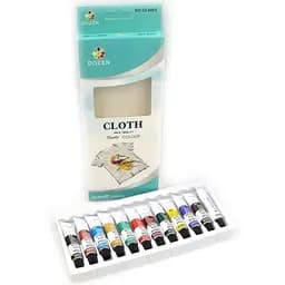 Набір фарб для одягу Bambi Dozen DSCN0674, 12 мл 6 шт