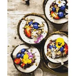 Картина за номерами Brushme Кокосовий сніданок 40x50 см (BS52569)