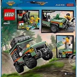 Конструктор LEGO City Позашляхова гірська вантажівка 4x4, 221 деталь (60447) - мініатюра 2