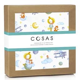 Пелюшка багаторазова Cosas непромокаюча Little Prince 70х120 см, блакитна