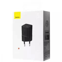 МЗП Baseus GaN5 Fast Charger (mini) PD20W (1USB-C) (CCGN05010) Black - мініатюра 4