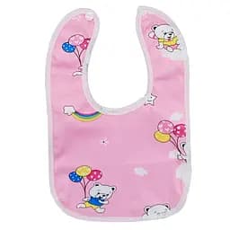 Детский тканевый слюнявчик MGZ-0600-4 на кнопке