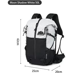 Рюкзак Naturehike CNK2300016 30+5 л чорний - мініатюра 2