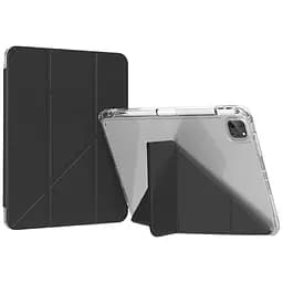 Обложка BeCover Ultra Slim Origami Transparent с креплением Apple iPad Pro 12.9 2020/2021/2022 Black (711694)