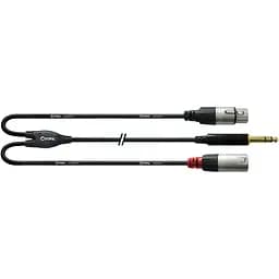 Комутаційний кабель Cordial Jack-2хXLR 3м CFY 3 VFM