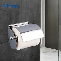 Тримач для туалетного паперу хром Frap F501 1/20 Хром - мініатюра 2