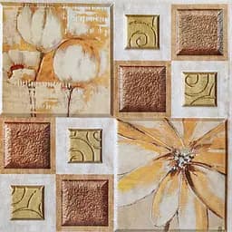 Декоративная плитка ПВХ на самоклейке 300х300х5мм Масляные краски, цена за 1 шт. (СПП-608) SW-00001138