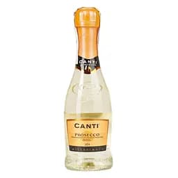 Вино игристое Canti Prosecco Millesimato, белое, экстра-сухое, 11%, 0,2 л (32778)