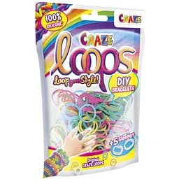 Гумки для плетіння Craze Loops 100 шт. в асортименті (59487)