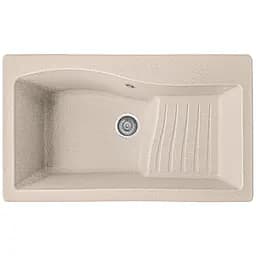 Мийка кухонна Valetti 22N гранітна 860х500 мм бежева