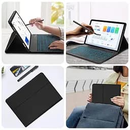 Чохол клавіатура Samsung Galaxy Tab A9+ Plus SM-X210 X215 X216 BlueTooth Keyboard with TP - мініатюра 9