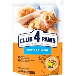 Сухой корм для кошек Club 4 Paws Premium лосось 300 г (B4610511)