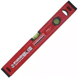 Уровень строительный Haisser спиртовой 400 мм профиль 1.5 мм (88795)