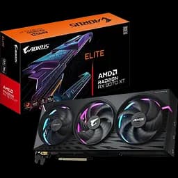 Видеокарта AMD Radeon RX 9070 XT 16GB Gigabyte Aorus Elite (GV-R9070XTAORUS E-16GD)