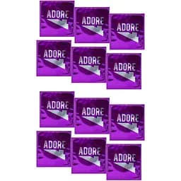 Презервативи Pasante Adore Extra Sure 12 шт. (ROZ6400230302)