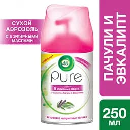 Освіжувач повітря Air Wick Freshmatic Pure Пачули і евкаліпт, змінний балон, 250 мл