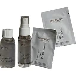 Набір дорожній ReAge Solution BOX (Micro Peel Cleansing Gel 30 мл + Bioactive PeptideTonic 30 мл) Pharmely