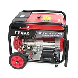 Генератор бензиновий COVAX XL15000CV-E2-lll-ATS, 8.0kW, 220V-380V, 50Hz, DC12V, 18HP, Electric Starter, tank 25L, 705x560x570mm - мініатюра 3