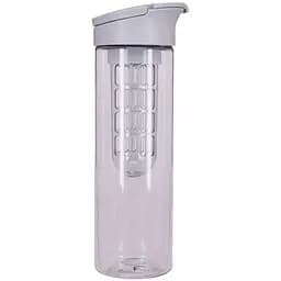 Бутылка для воды Bergamo Clear 800 мл серая (20223wb-07)